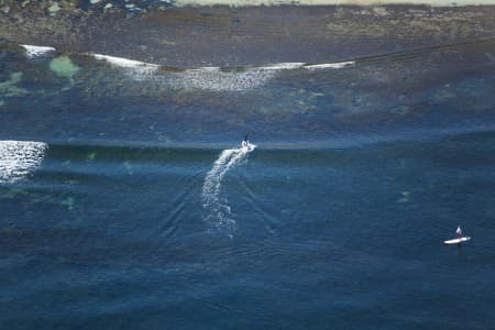 Aerial Image of PADDLE BOARDING AT COTTESLOE