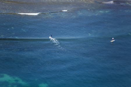 Aerial Image of PADDLE BOARDING AT COTTESLOE