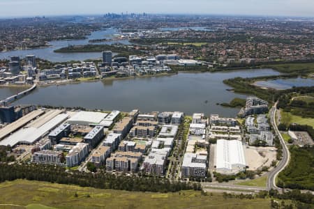 Aerial Image of WENTWORTH POINT