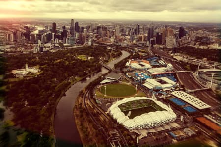 Aerial Image of AUSTRALIAN OPEN 2016