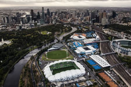 Aerial Image of 2016 AUSTRTALIAN OPEN