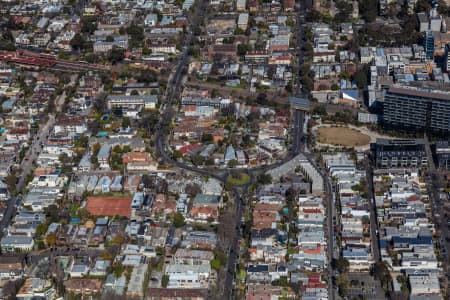 Aerial Image of CROMWELL ROAD SOUTH YARRA