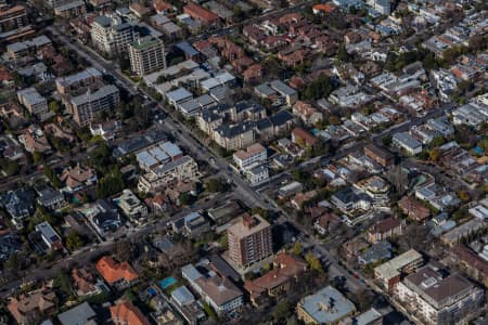 Aerial Image of CNR OF TOORAK ROAD AND WILLIAMS ROAD