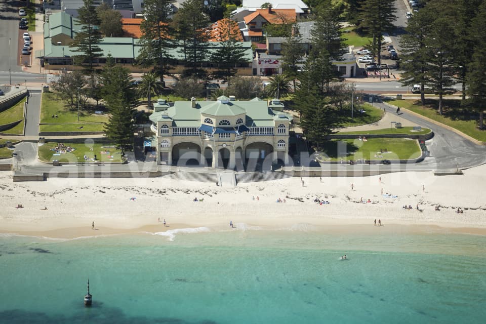 Aerial Image of Indiana Cottesloe Beach
