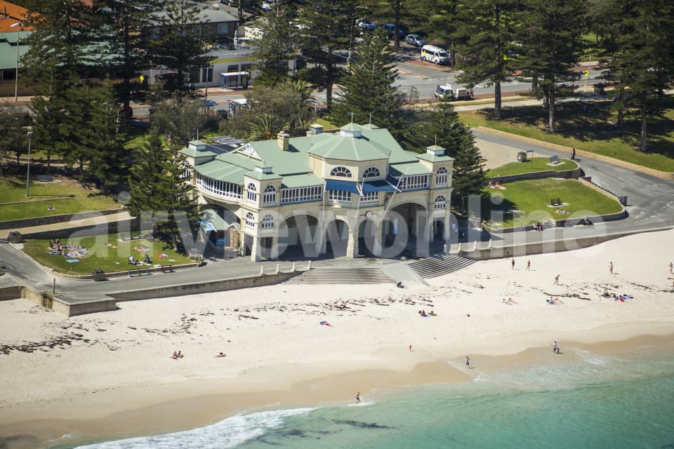 Aerial Image of Indiana Cottesloe Beach