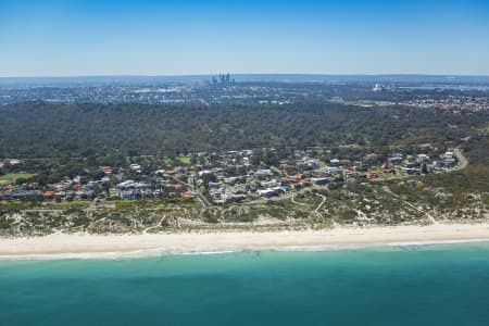 Aerial Image of CITY BEACH, WESTERN AUSTRALIA