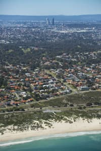 Aerial Image of CITY BEACH, WESTERN AUSTRALIA