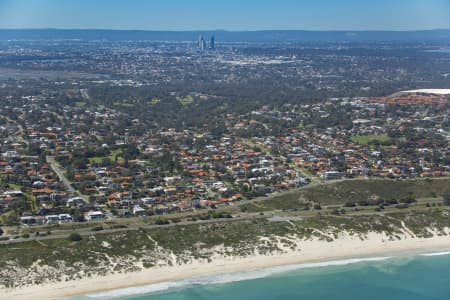 Aerial Image of CITY BEACH, WESTERN AUSTRALIA