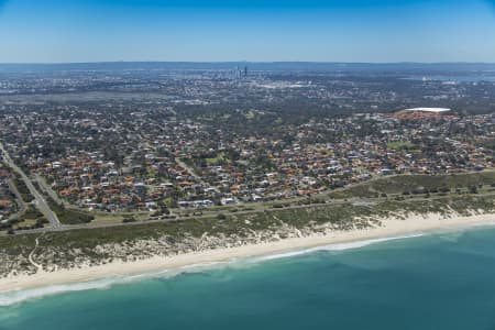 Aerial Image of CITY BEACH, WESTERN AUSTRALIA