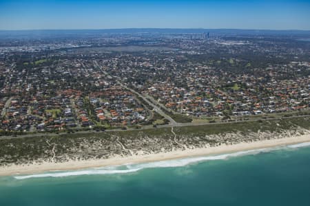 Aerial Image of CITY BEACH, WESTERN AUSTRALIA