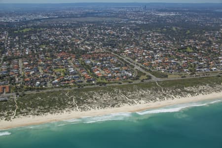 Aerial Image of CITY BEACH, WESTERN AUSTRALIA