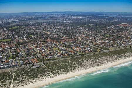 Aerial Image of CITY BEACH, WESTERN AUSTRALIA