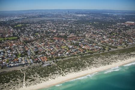 Aerial Image of CITY BEACH, WESTERN AUSTRALIA