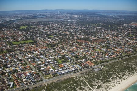 Aerial Image of CITY BEACH, WESTERN AUSTRALIA