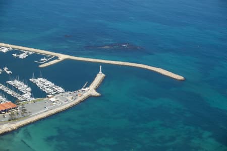 Aerial Image of SORRENTO QUAY HILLARYS BOAT HARBOUR