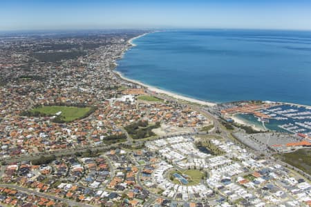 Aerial Image of HILLARYS, WESTERN AUSTRALIA