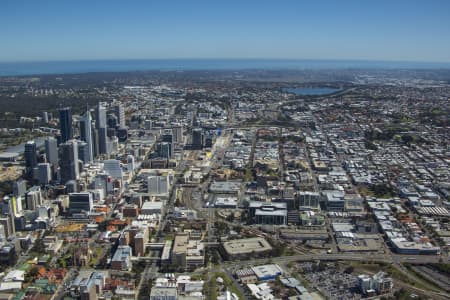 Aerial Image of EAST PERTH