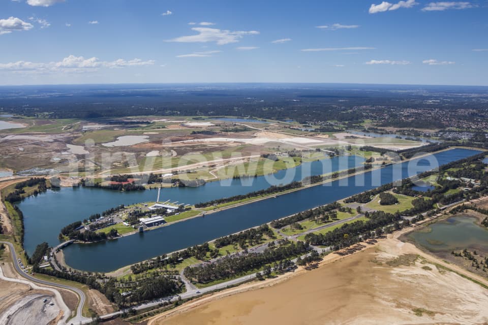 Aerial Image of Sydney International Regatta Centre