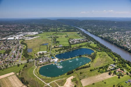 Aerial Image of PANTHERS WAKE PARK