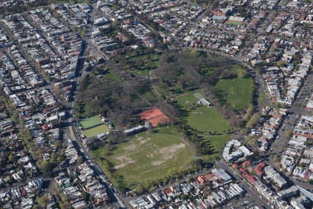 Aerial Image of EDINBURGH GARDENS FITZROY