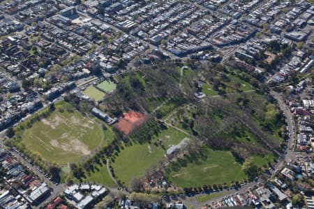 Aerial Image of EDINBURGH GARDENS FITZROY