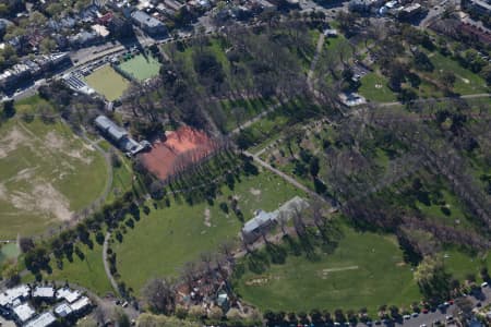 Aerial Image of EDINBURGH GARDENS FITZROY