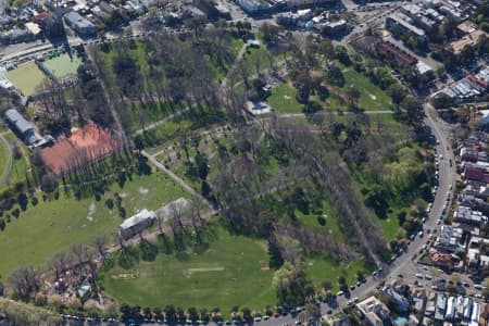 Aerial Image of EDINBURGH GARDENS FITZROY