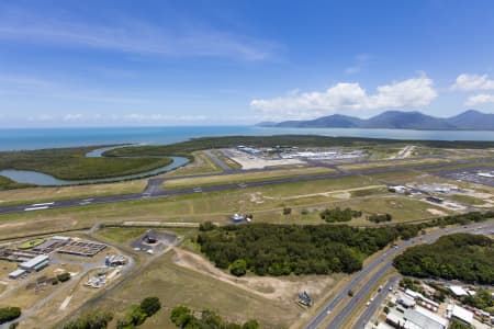 Aerial Image of CAIRNS AIRPORT AEROGLEN