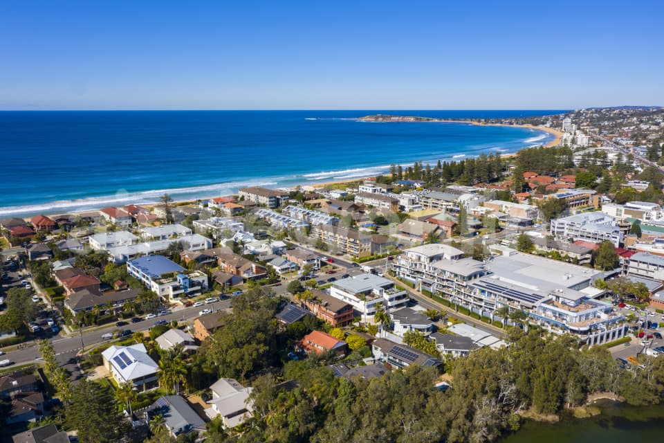 Aerial Image of Narrabeen Shopping Village