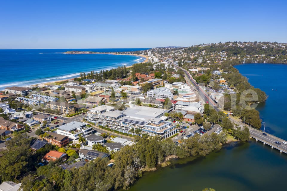 Aerial Image of Narrabeen Shopping Village