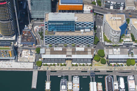 Aerial Image of DARLING HARBOUR & KING STREET WHARF