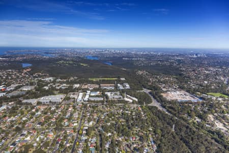 Aerial Image of FRENCHES FOREST