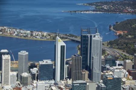 Aerial Image of PERTH CBD