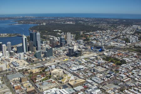 Aerial Image of PERTH CBD