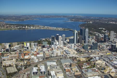 Aerial Image of PERTH CBD