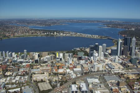 Aerial Image of PERTH CBD