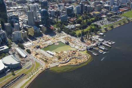 Aerial Image of WATERFRONT DEVELOPMENT PERTH 2015