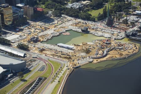 Aerial Image of WATERFRONT DEVELOPMENT PERTH 2015