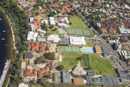 Aerial Image of CLAREMONT