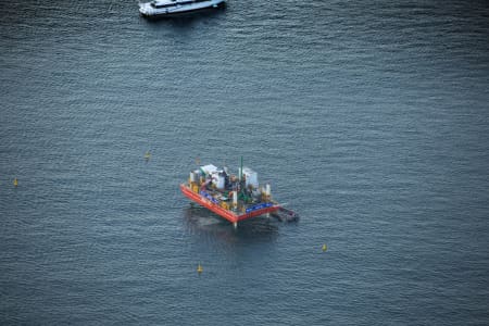 Aerial Image of HUNTERS HILL DUSK