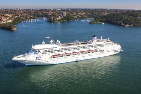Aerial Image of P&O 5 SHIP SPECTACULAR