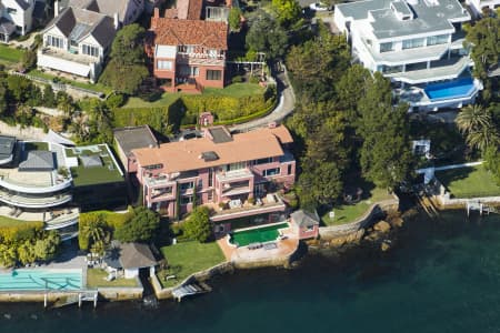 Aerial Image of POINT PIPER