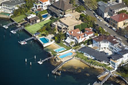 Aerial Image of WUNULLA ROAD, POINT PIPER