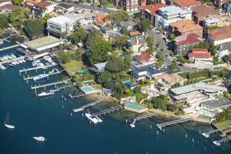 Aerial Image of WUNULLA ROAD, POINT PIPER