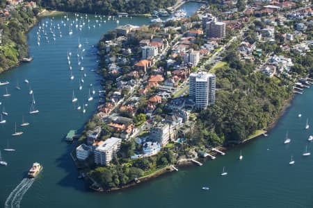Aerial Image of RAGLAN STREET, MOSMAN