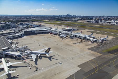 Aerial Image of SYDNEY AIRPORT