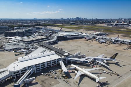 Aerial Image of SYDNEY AIRPORT