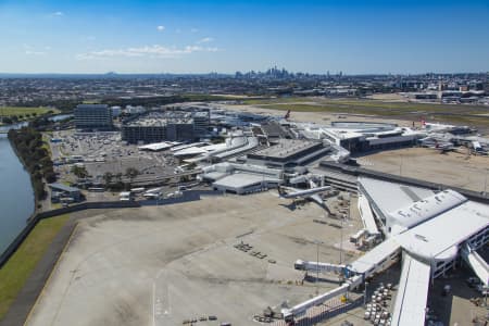 Aerial Image of SYDNEY AIRPORT