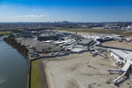 Aerial Image of SYDNEY AIRPORT