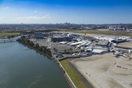 Aerial Image of SYDNEY AIRPORT